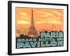 Pavillon Hotel, Paris-null-Framed Art Print