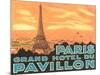 Pavillon Hotel, Paris-null-Mounted Art Print