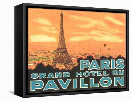 Pavillon Hotel, Paris-null-Framed Stretched Canvas