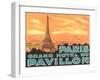 Pavillon Hotel, Paris-null-Framed Art Print