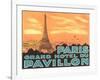 Pavillon Hotel, Paris-Found Image Press-Framed Giclee Print