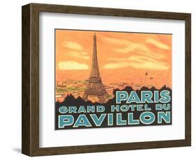 Pavillon Hotel, Paris-Found Image Holdings Inc-Framed Photographic Print