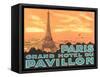 Pavillon Hotel, Paris-Found Image Holdings Inc-Framed Stretched Canvas