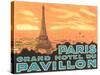 Pavillon Hotel, Paris-Found Image Holdings Inc-Stretched Canvas