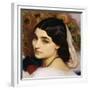 Pavonia, 1859 (Detail)-Frederick Leighton-Framed Giclee Print