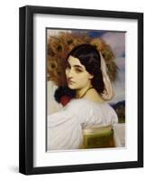 Pavonia, 1859-Frederick Leighton-Framed Giclee Print