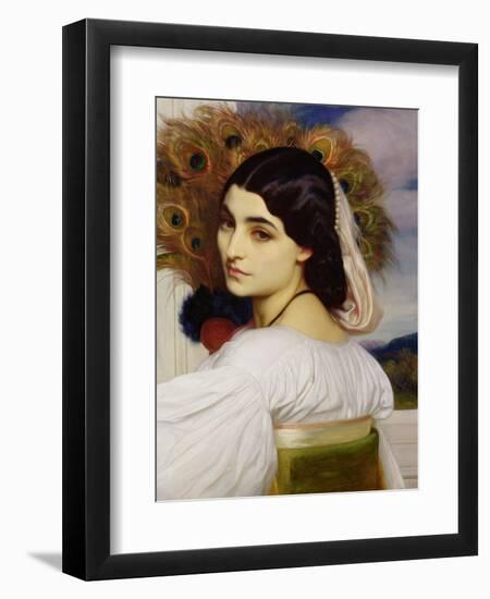 Pavonia, 1859-Frederick Leighton-Framed Giclee Print