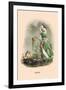 Pavot-J.J. Grandville-Framed Art Print