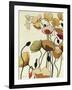 Pavots Ondule I-Shirley Novak-Framed Art Print