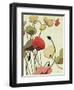 Pavots Ondule II-Shirley Novak-Framed Art Print