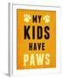 Paw Kids I-SD Graphics Studio-Framed Art Print