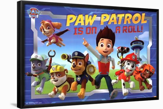 Paw Patrol - Crew-null-Framed Poster