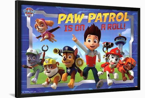Paw Patrol - Crew-null-Lamina Framed Poster