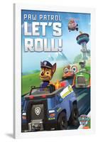 Paw Patrol- Let'S Roll-null-Framed Poster