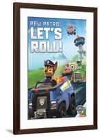 Paw Patrol- Let'S Roll-null-Framed Poster