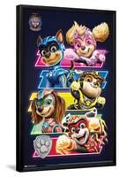 Paw Patrol: The Mighty Movie - Bars-Trends International-Framed Poster