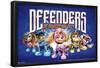 Paw Patrol: The Mighty Movie - Defenders-Trends International-Framed Poster