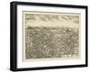 Pawling, New York - Panoramic Map-Lantern Press-Framed Art Print