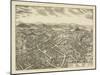 Pawling, New York - Panoramic Map-Lantern Press-Mounted Art Print