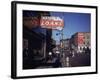 Pawnbroker Shop Sign Prominent Along a Street in Memphis-null-Framed Photographic Print