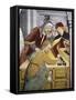Pawnbroker-Giovanni Canavesio-Framed Stretched Canvas