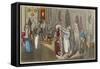 Pawning Theatre Costumes in a Pawn Shop-null-Framed Stretched Canvas