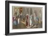 Pawning Theatre Costumes in a Pawn Shop-null-Framed Art Print