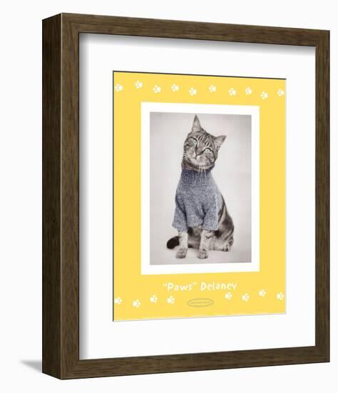 Paws Delaney-Rachael Hale-Framed Art Print