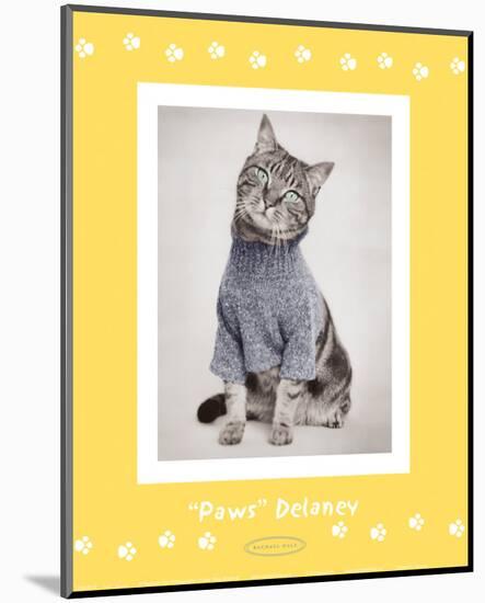 Paws Delaney-Rachael Hale-Mounted Art Print