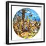 Paws for Thanks-Bill Bell-Framed Giclee Print