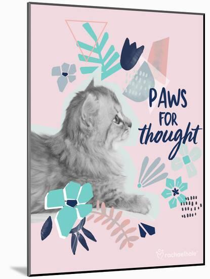 Paws for Thought-Rachael Hale-Mounted Photo