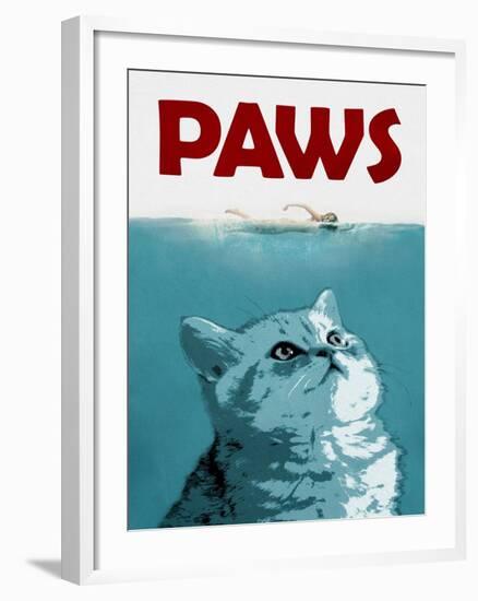 Paws Movie-null-Framed Art Print