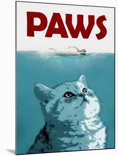 Paws Movie-null-Mounted Art Print