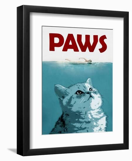 Paws Movie-null-Framed Art Print