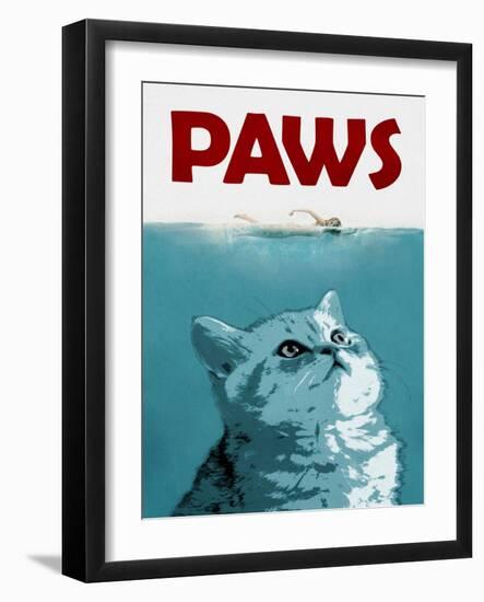 Paws Movie-null-Framed Art Print