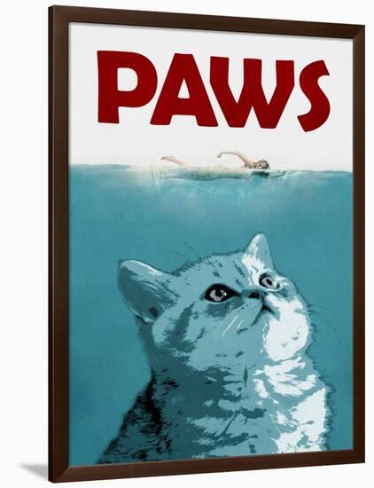 Paws Movie-null-Framed Art Print