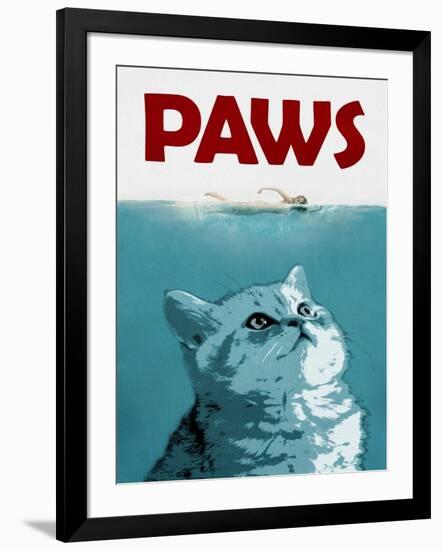 Paws Movie-null-Framed Art Print