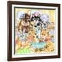 Pawsome Bakery-Karen Middleton-Framed Giclee Print