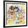 Pawsome Bakery-Karen Middleton-Framed Giclee Print