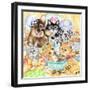 Pawsome Bakery-Karen Middleton-Framed Giclee Print