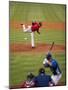Pawtucket Red Sox and Durham Bulls Batter, Minor League Baseball Game, Durham, North Carolina, Usa-Paul Souders-Mounted Photographic Print