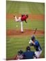 Pawtucket Red Sox and Durham Bulls Batter, Minor League Baseball Game, Durham, North Carolina, Usa-Paul Souders-Mounted Photographic Print