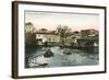 Pawtuxet Falls, Cranston, Rhode Island-null-Framed Art Print