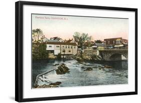 Pawtuxet Falls, Cranston, Rhode Island-null-Framed Art Print