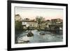 Pawtuxet Falls, Cranston, Rhode Island-null-Framed Art Print