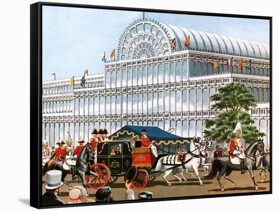 Paxton's Crystal Palace-John Keay-Framed Stretched Canvas