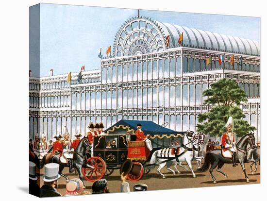 Paxton's Crystal Palace-John Keay-Stretched Canvas