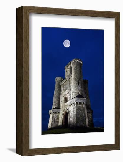 Paxtons Tower, Llanarthne, Carmarthenshire, Wales, United Kingdom, Europe-Billy Stock-Framed Photographic Print