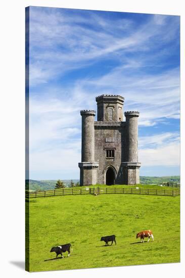 Paxtons Tower, Llanarthne, Carmarthenshire, Wales, United Kingdom, Europe-Billy Stock-Stretched Canvas