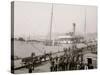 Pay Day for the Stevedores, Baltimore, Md.-null-Stretched Canvas